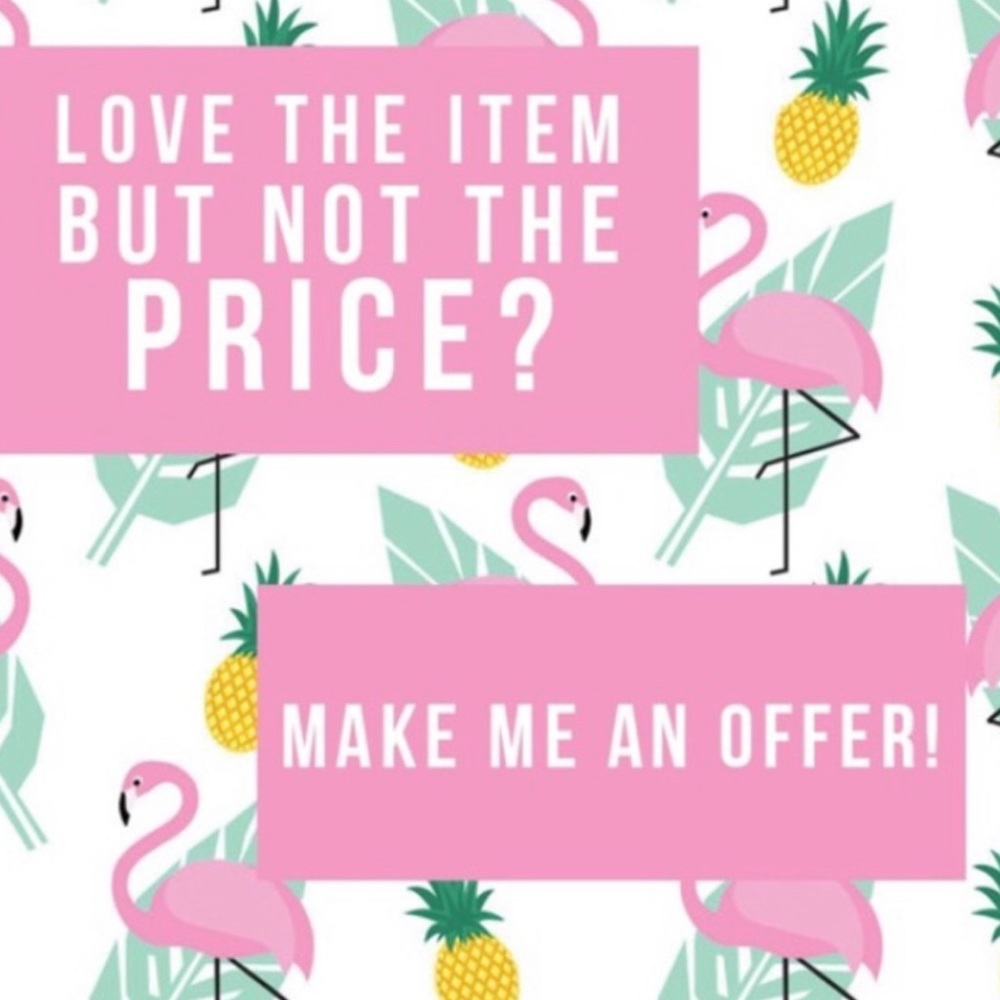 ⭐️Spring Sale⭐️Make me offer, reasonable offers will be accepted 😍